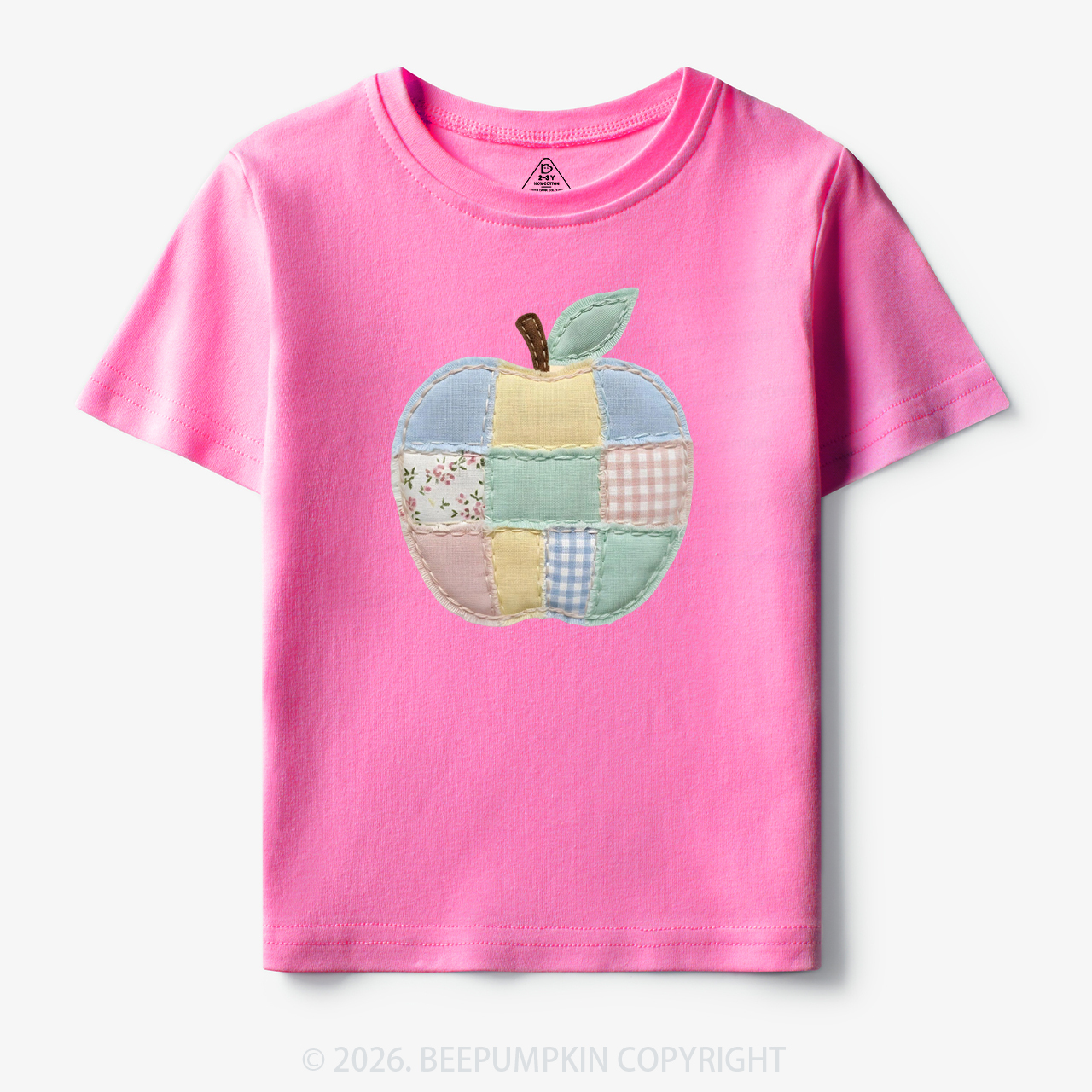 Spring Back to School Apple Toddler&Kid's Tees
