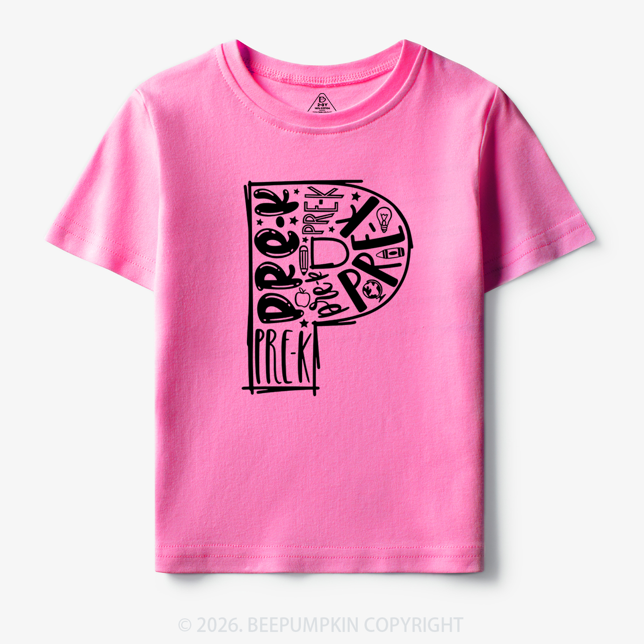 School Doodle Grade Back to School Toddler&Kid's Tees