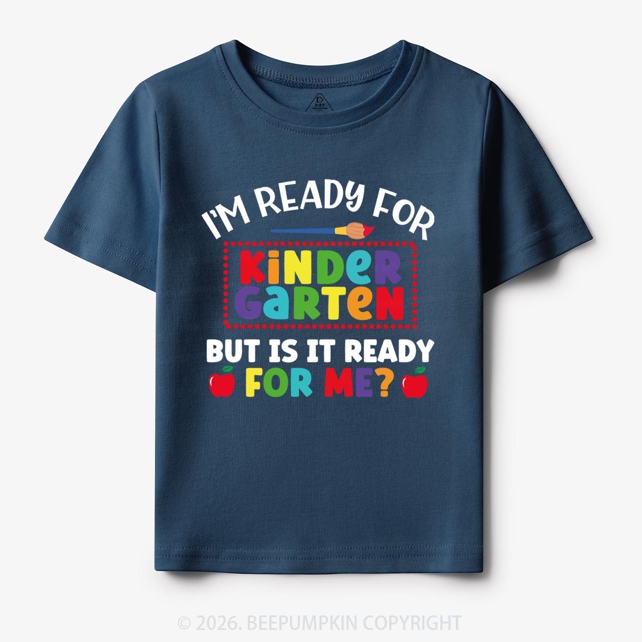I'm Ready For Kindergarten Back To School Kids Shirts