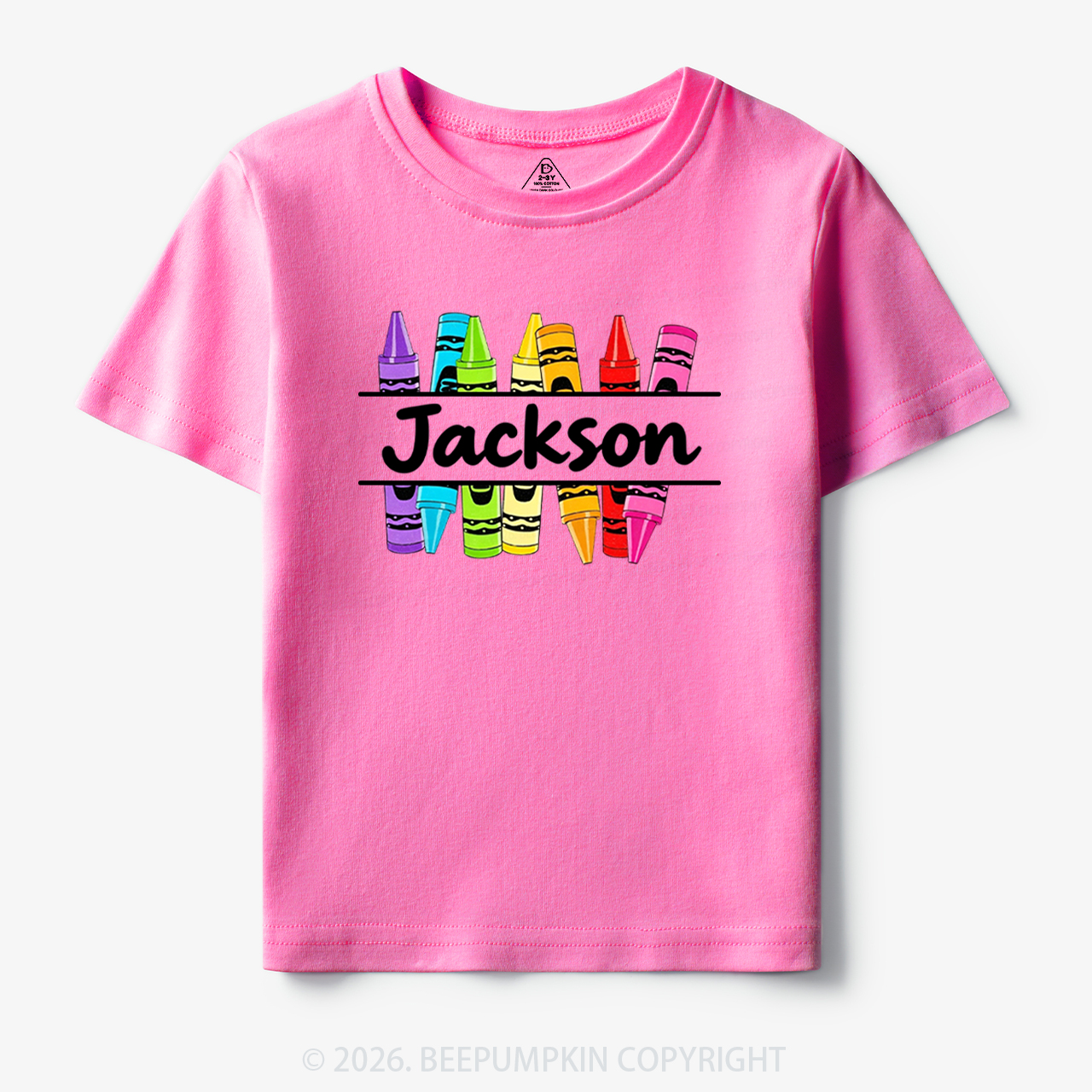 Personalized Name Back To School Toddler&Kid's Tees