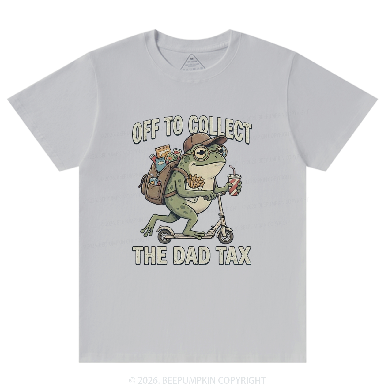 Funny Frog Off To Collect The Dad Tax T-Shirts