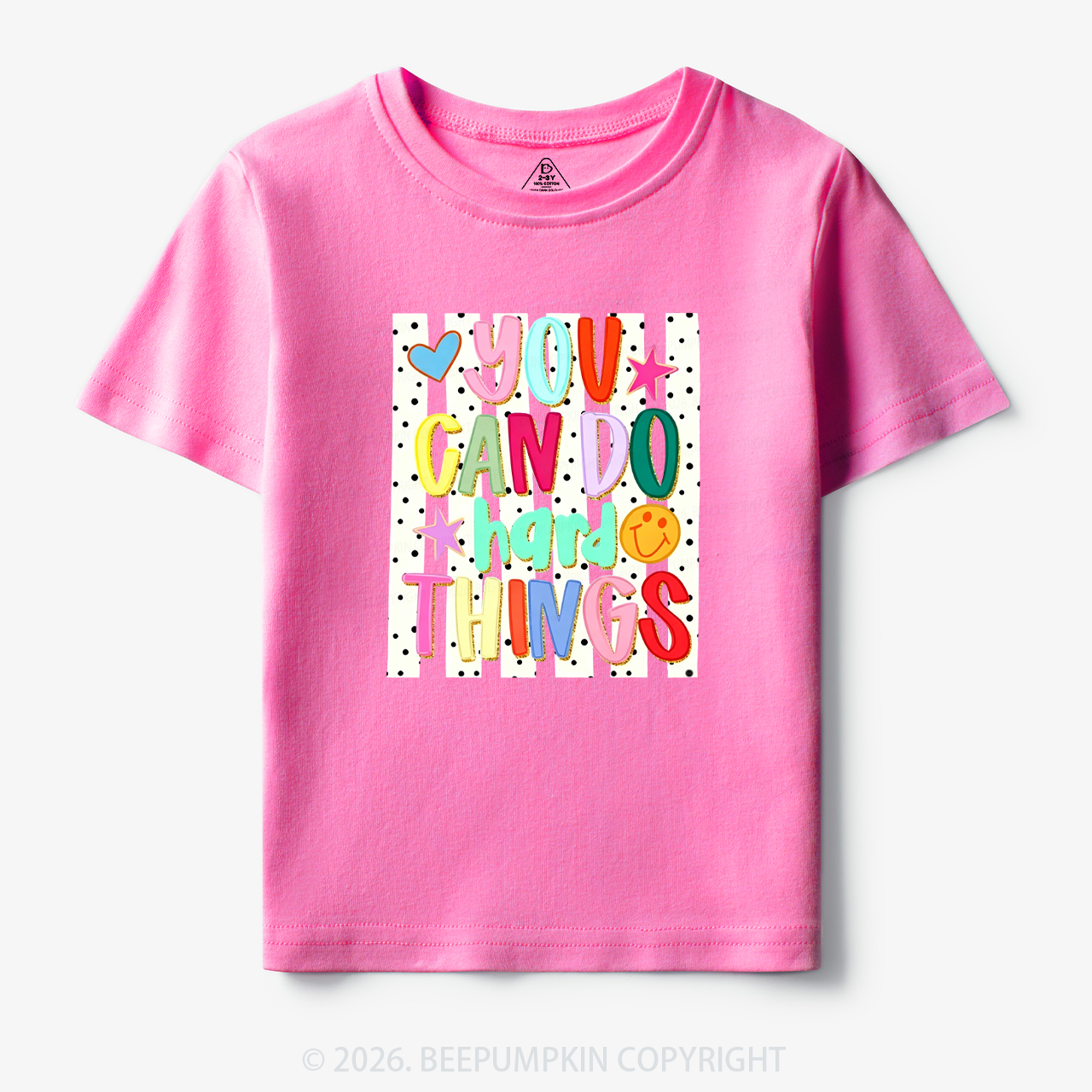 You Can Do Hard Things Toddler&Kid's Tees