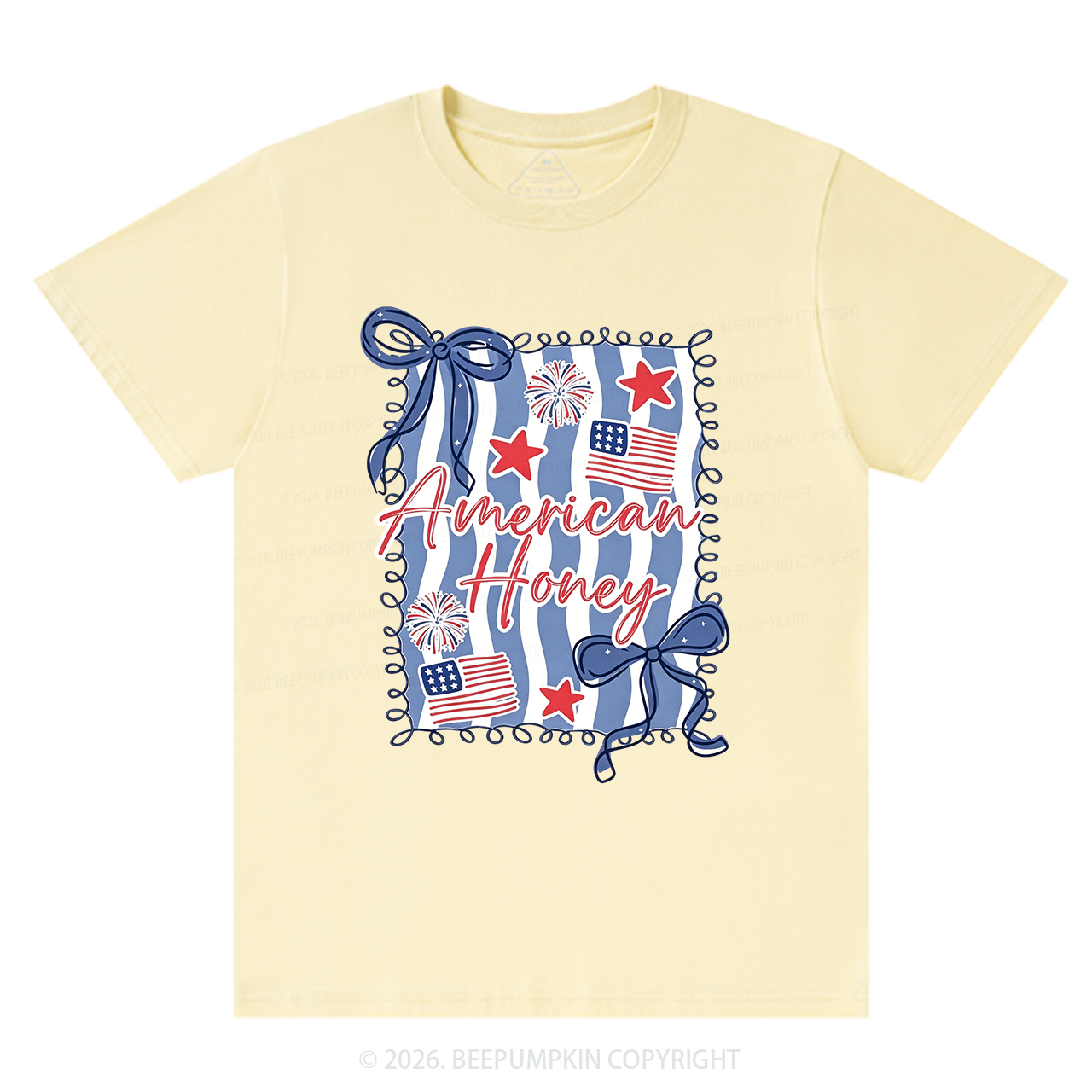 American Honey Flag Bows T-Shirts