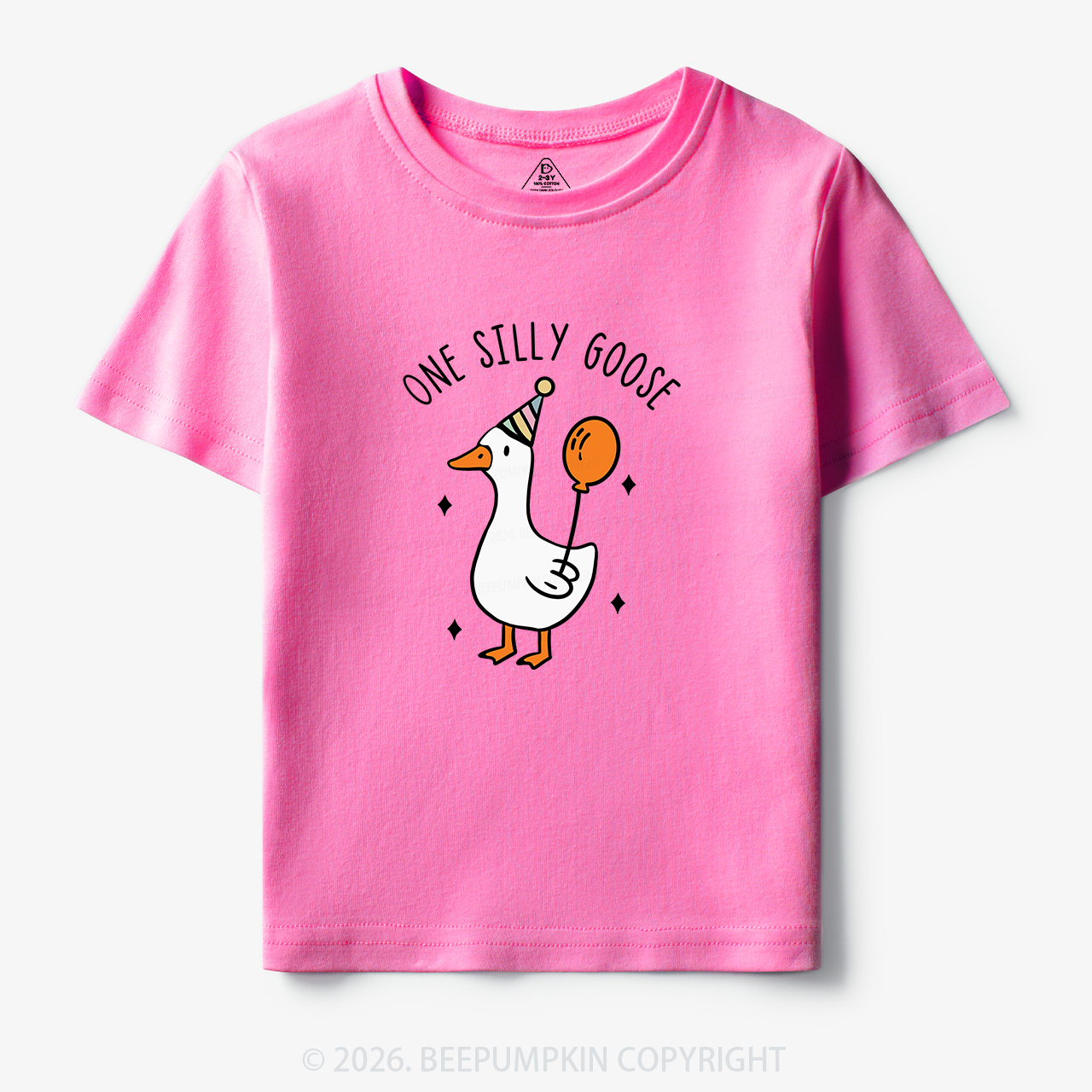 One Silly Goose Toddler&Kid's Tees Beepumpkin 7