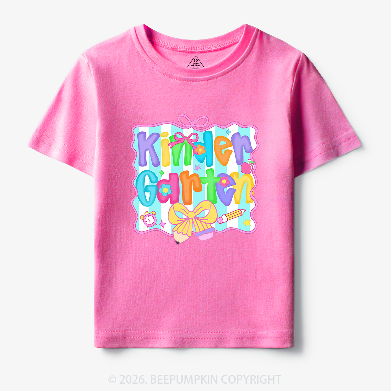 Personalized Preppy Back To School Bundle Toddler&Kid's Tees Beepumpkin