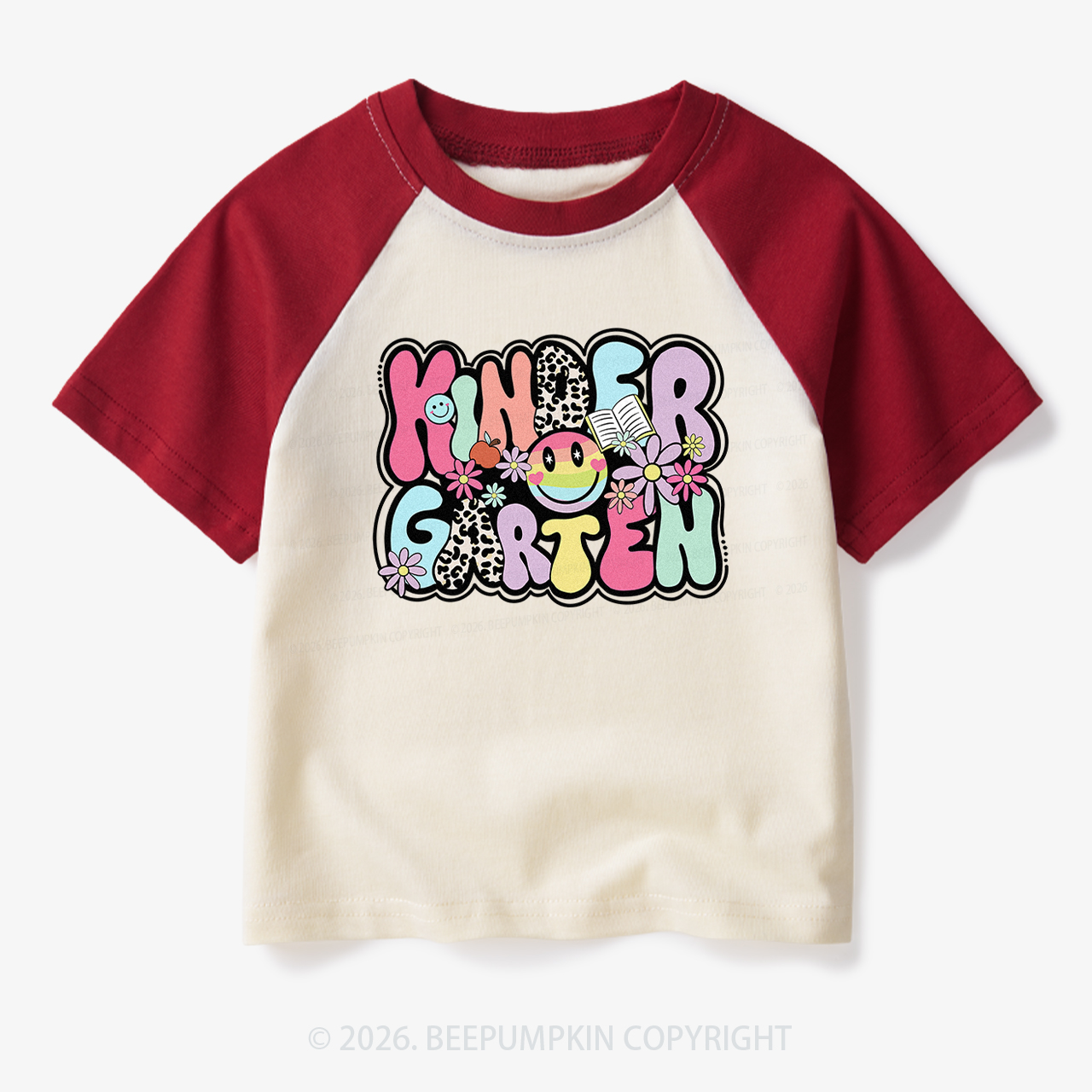 Personalized First/Second/Third Grade Back To School Toddler&Kids Retro Raglan T-shirt