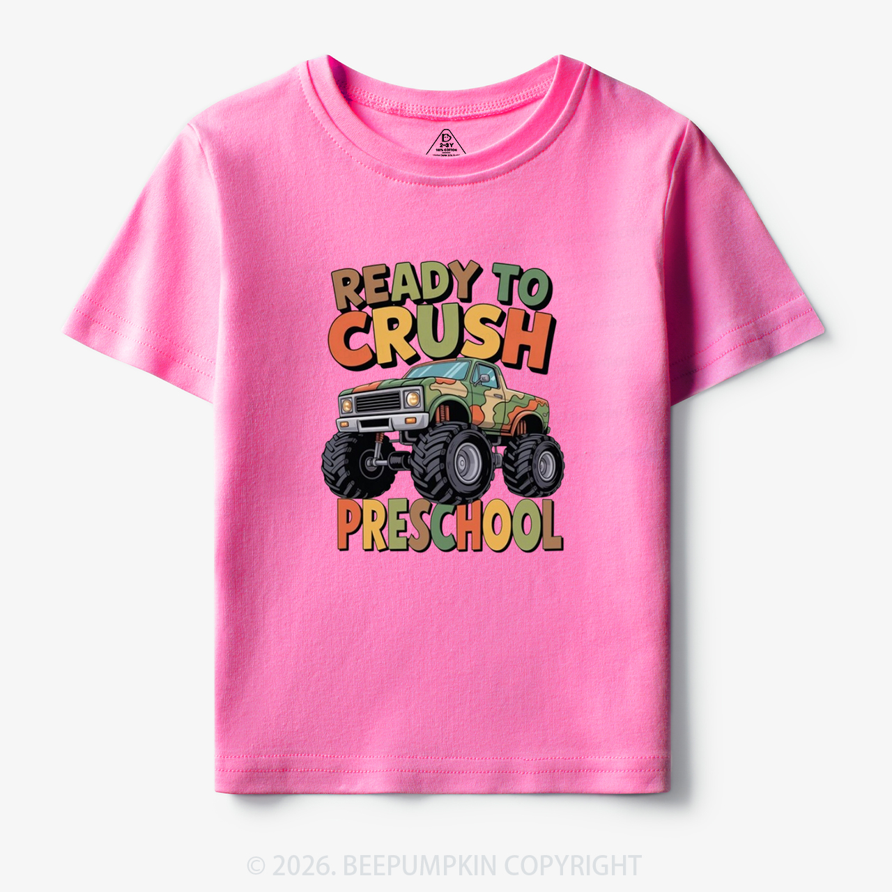 Personalized Ready To Crush School Toddler&Kid's Tees