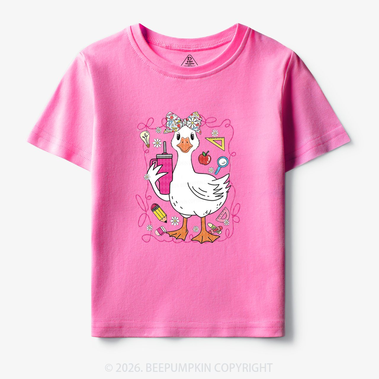 Coquette Silly Goose Back To School Toddler&Kid's Tees