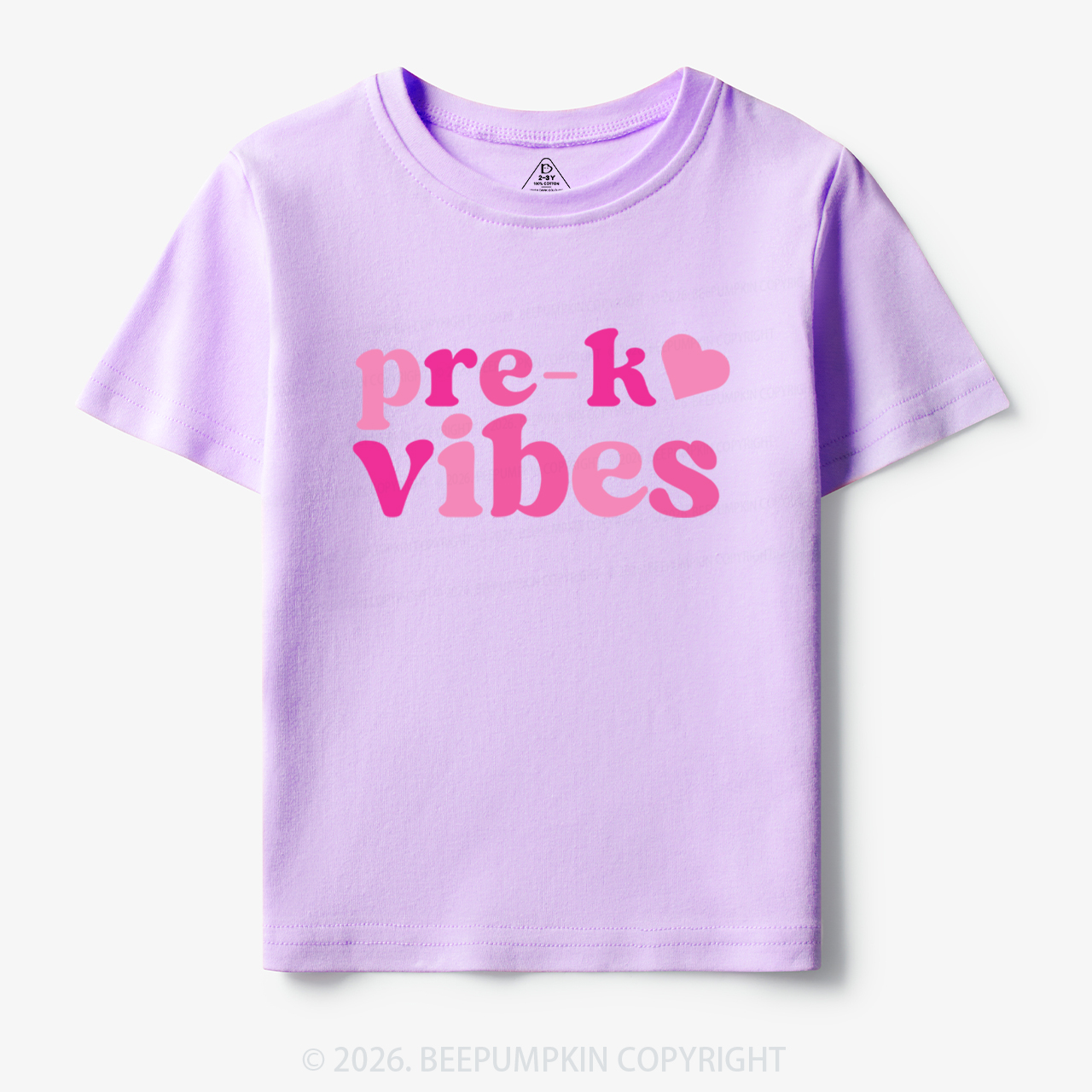 Pre-k Vibes Kindergarten Back to School Toddler&Kid's Tees