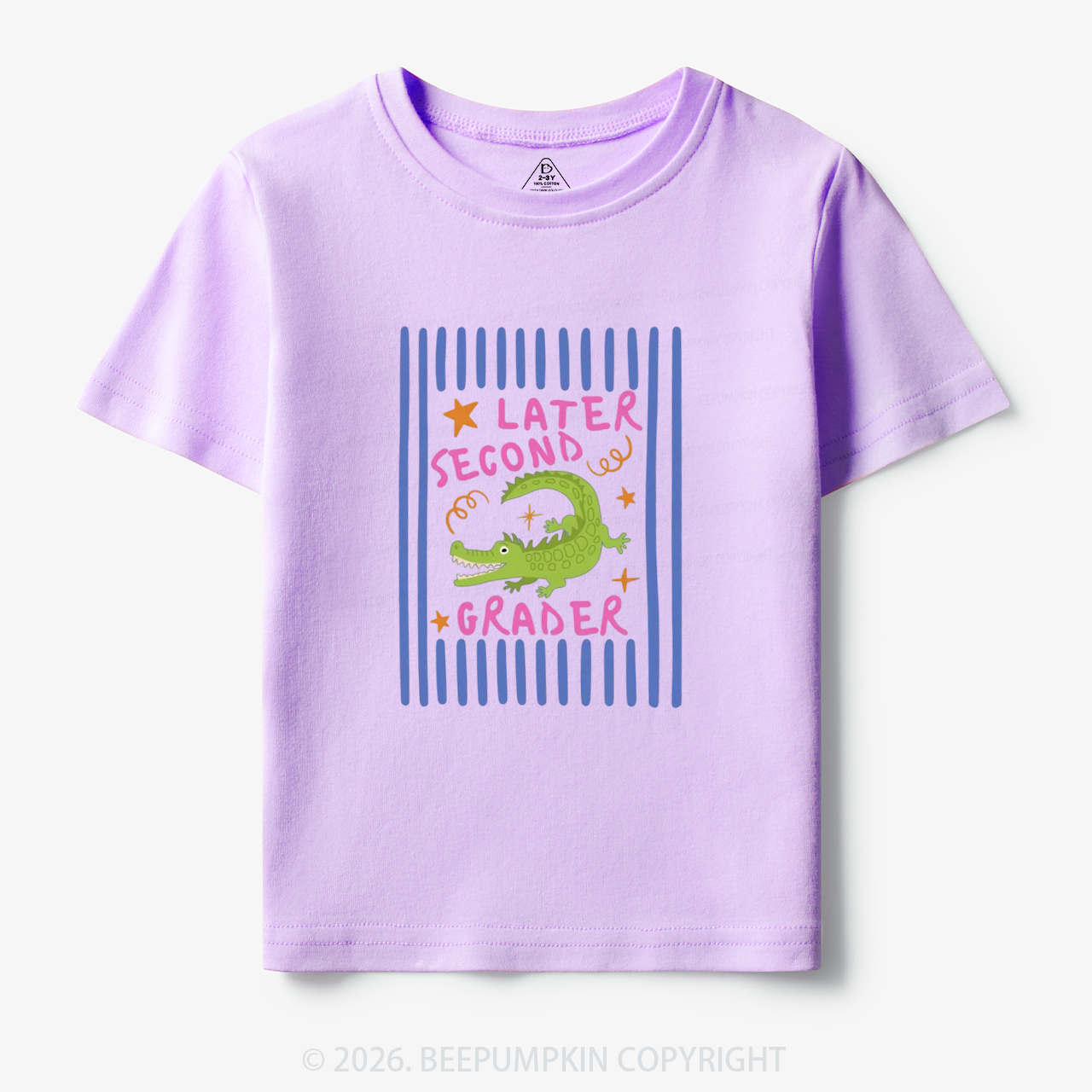 Personalized Later Alligator Funny Back To School Toddler&Kid's Tees