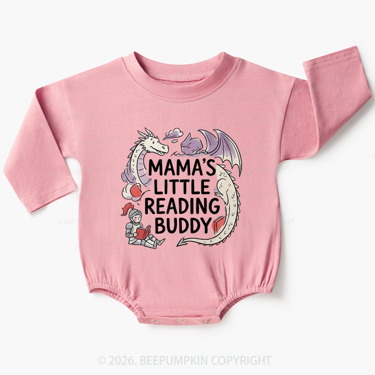 Mama's Little Reading Buddy Baby Bubble Romper