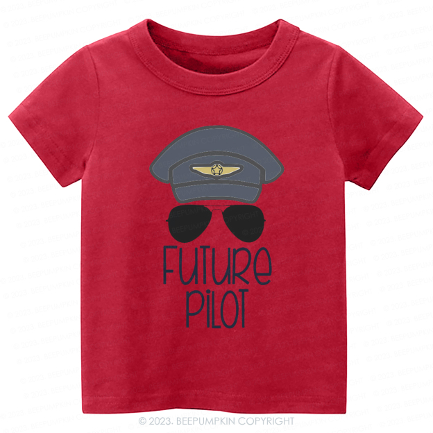 Future Pilot Sunglasses-Toddler Tees