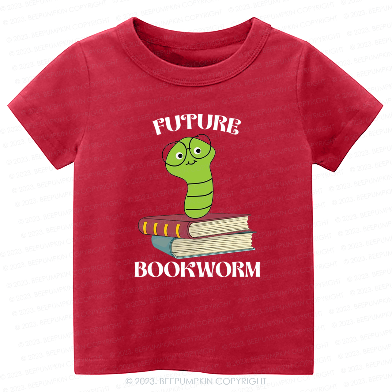 Future Bookworm Librarian Kids Shirt