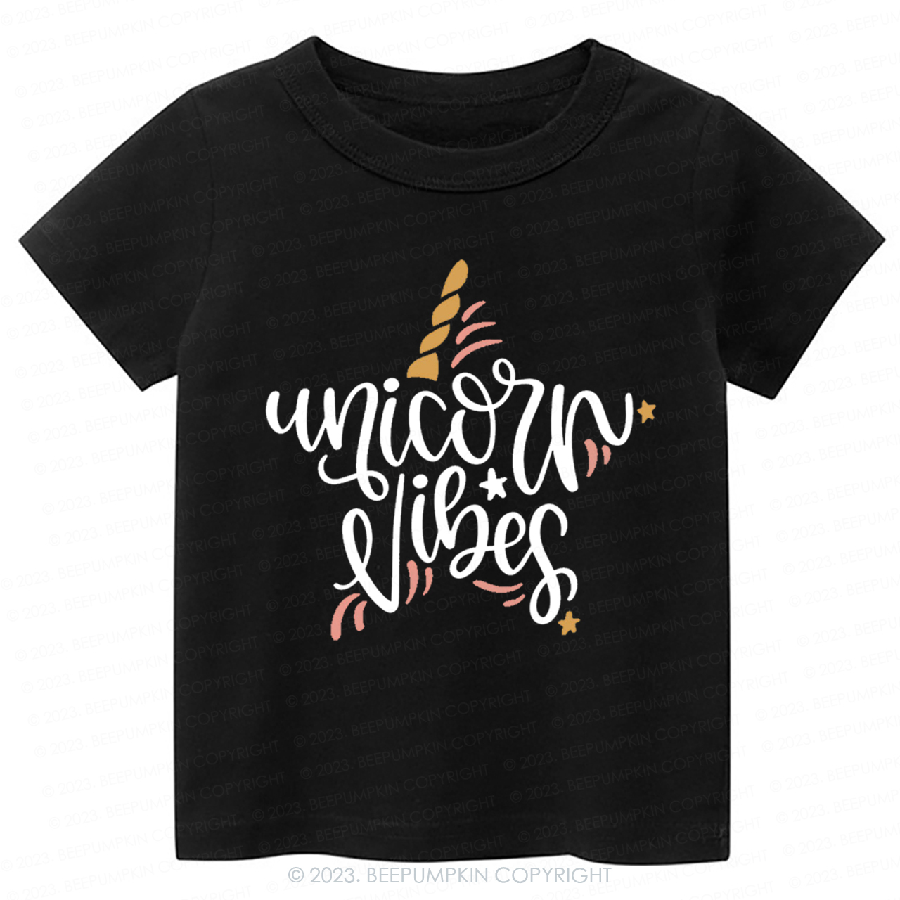 Unicorn Vibes Birthday Party Kids Shirt