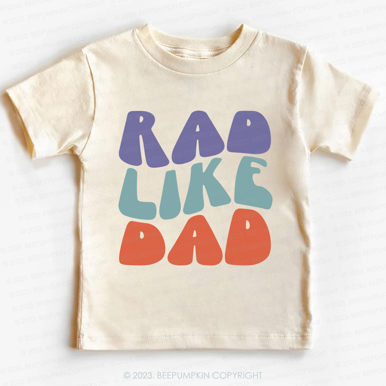 Rad Like Dad  Love My Dad Kids Shirt