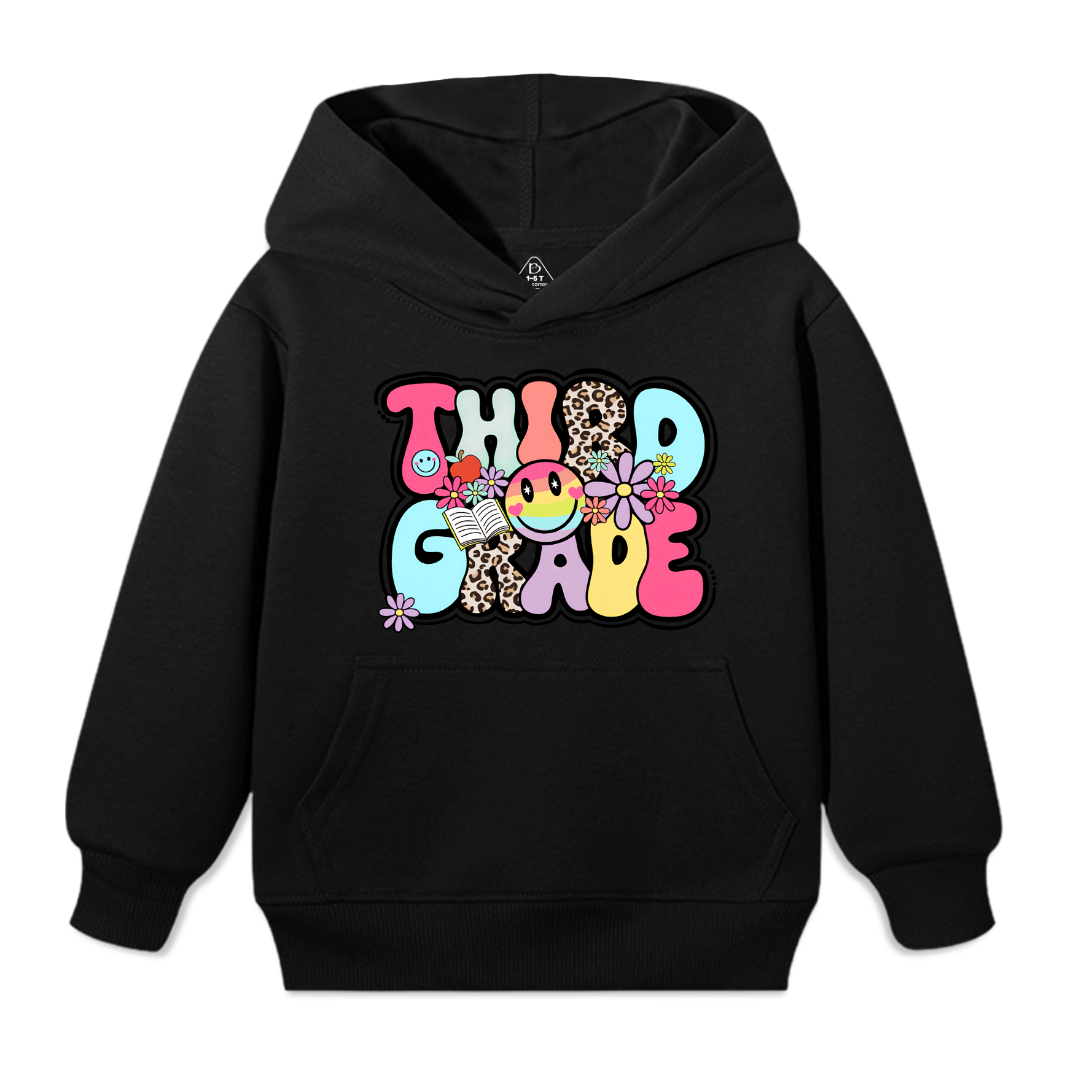 Personalized First/Second/Third Grade Kid's Hoodies Beepumpkin
