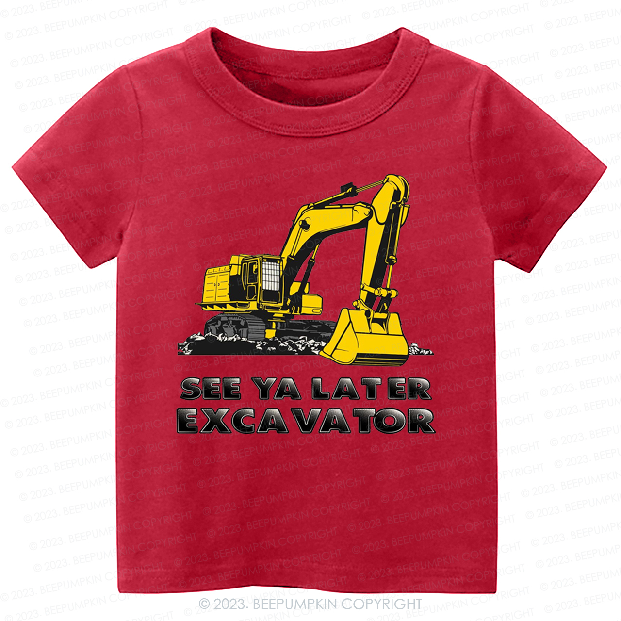 See Ya Later Excavator -Toddler Tees