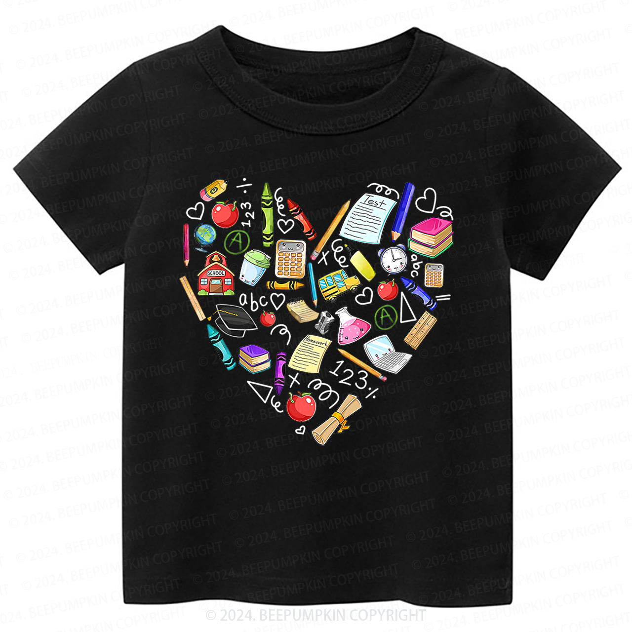 School Student Heart Back To School Shirt