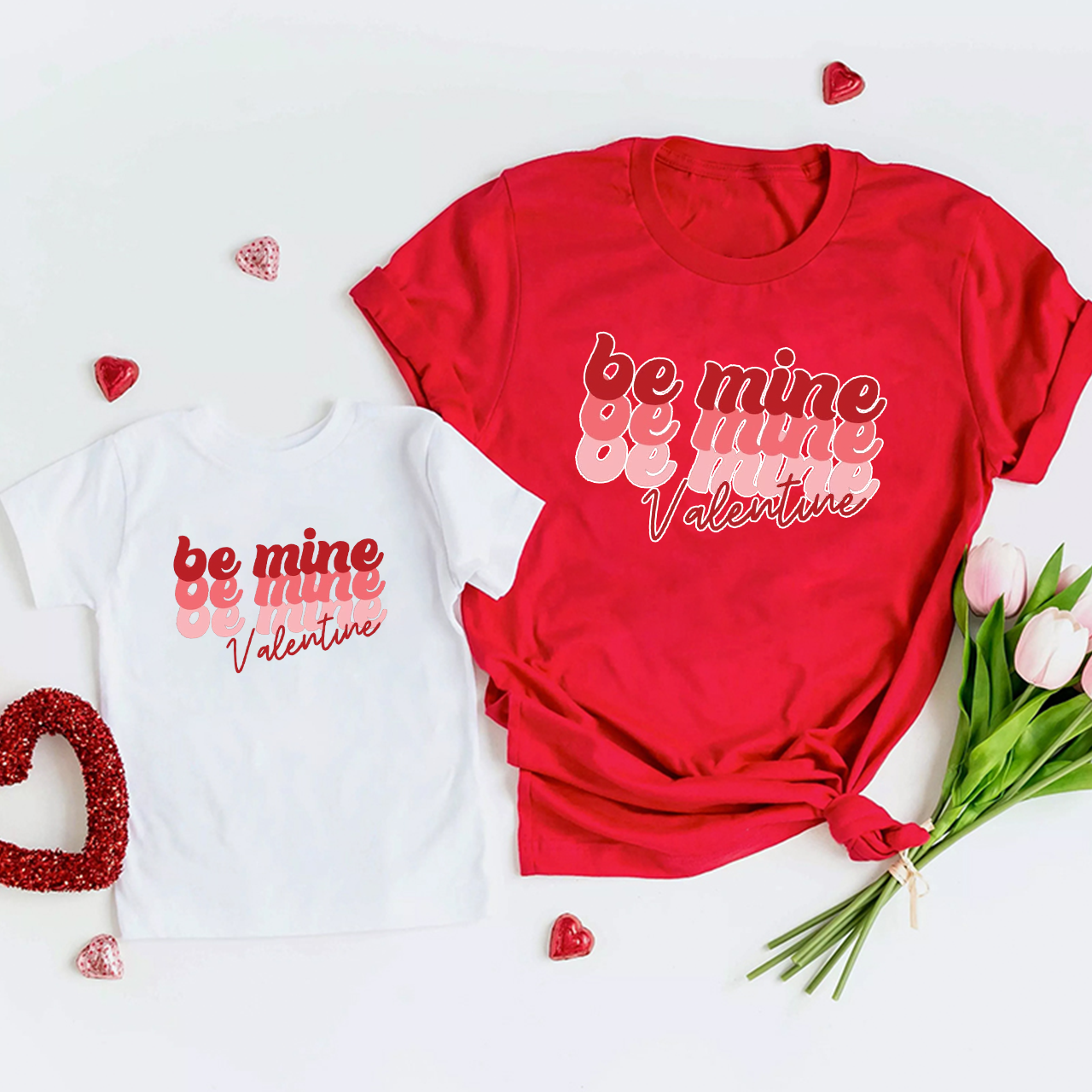 Be Mine Valentine Matching Shirts