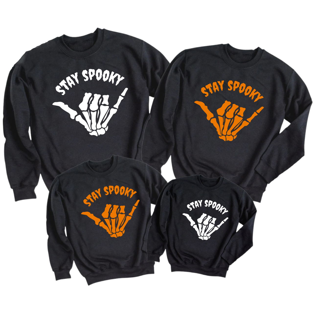 Stay Spooky Halloween Family Sweatshirts