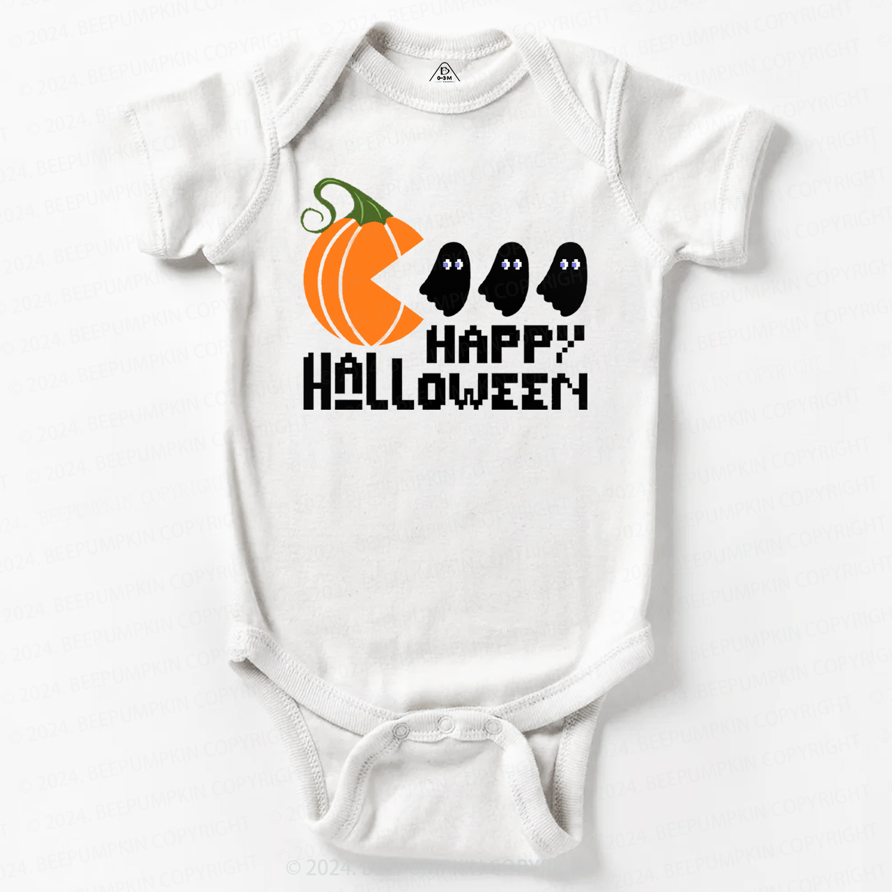 Happy Halloween Trick Or Treat Baby Bodysuits 