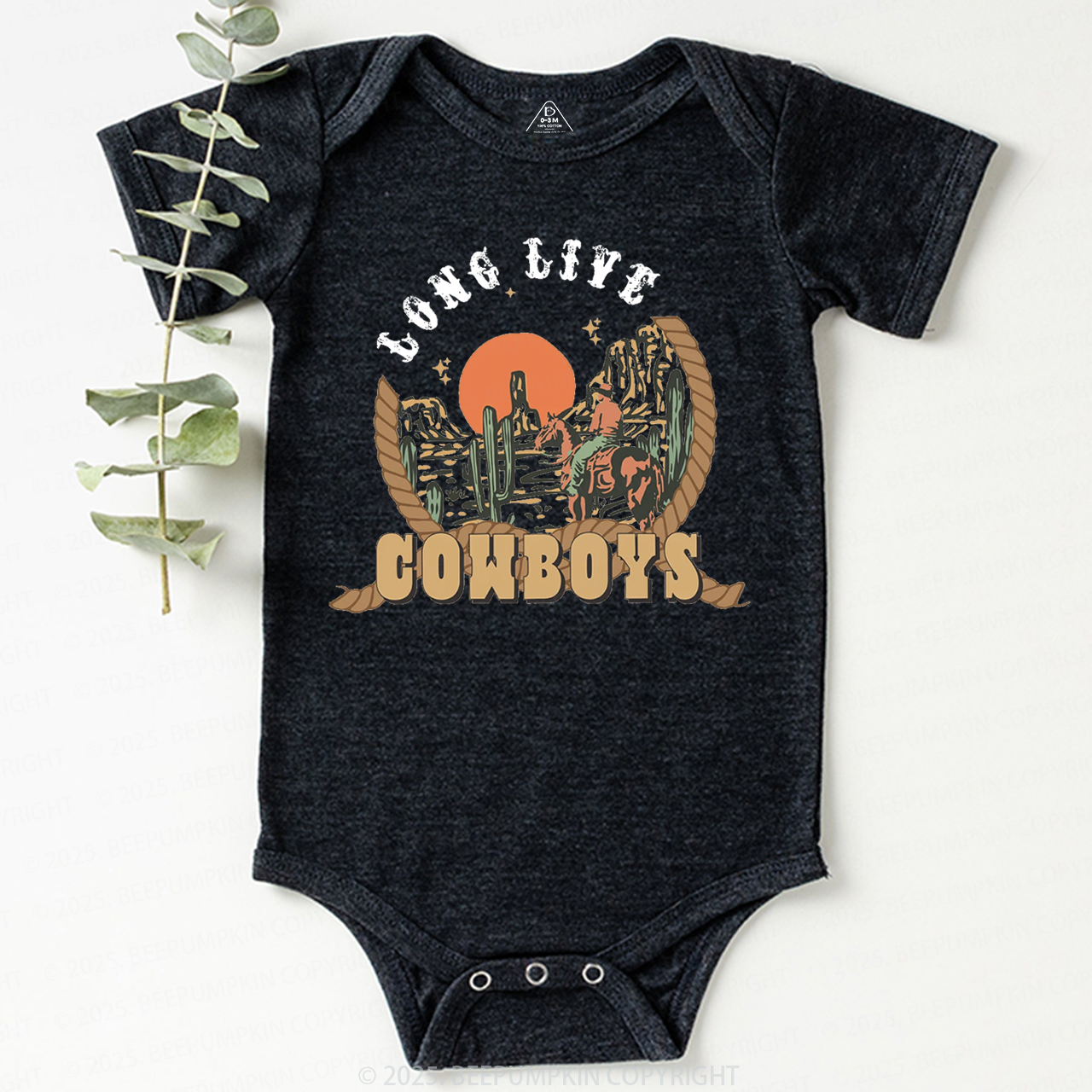 Long Live Cowboys Bodysuit Beepumpkin