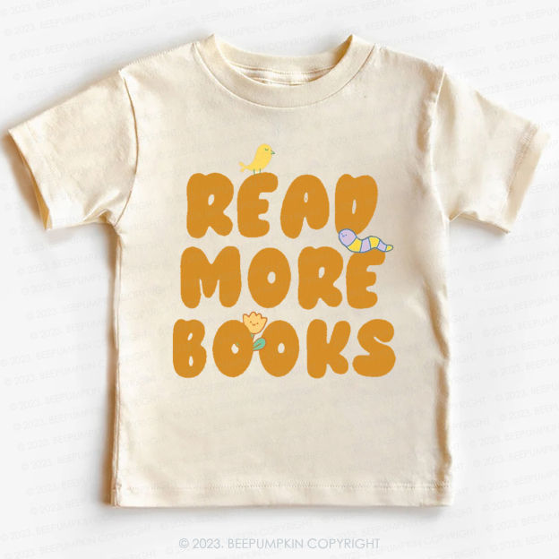 Read More Books  Graphic Kids Shirt