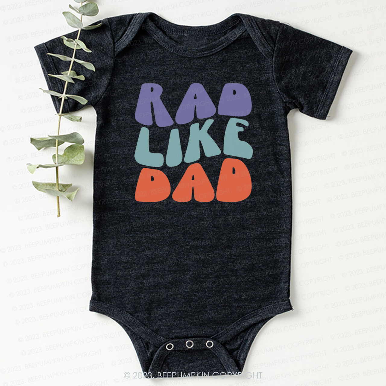 Rad Like Dad Love My Dad Bodysuit For Baby