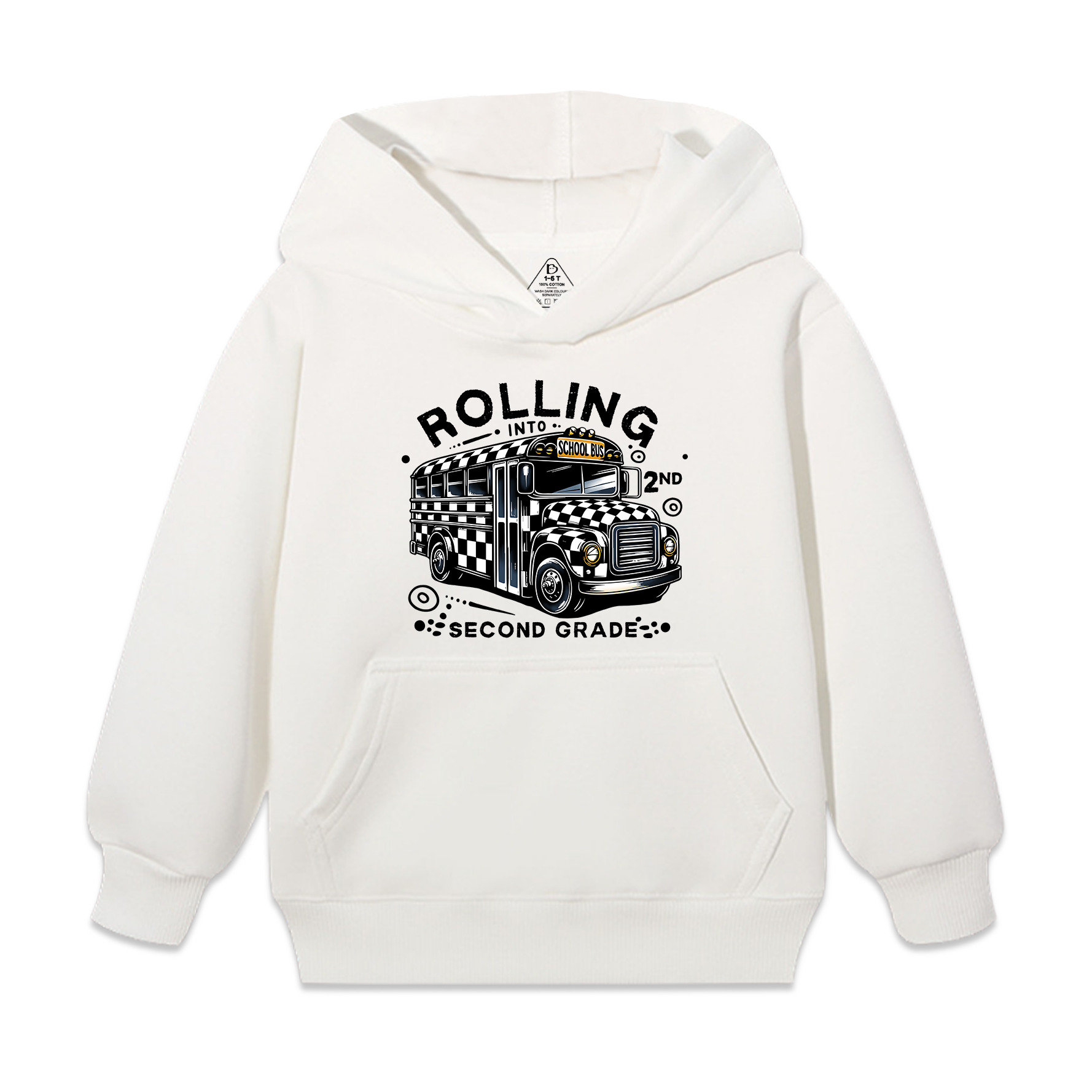 Personalized Boys First Day Of School Kid's Hoodies Beepumpkin