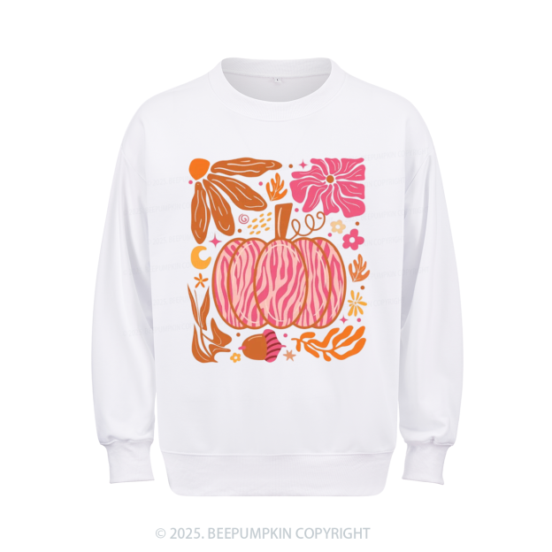 Leopard Pink Pumpkin Sweatshirt Beepumpkin