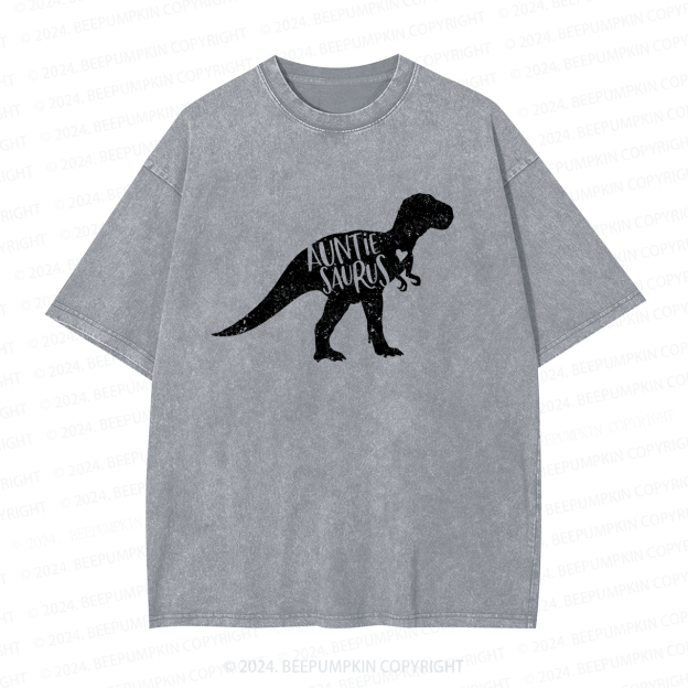 AuntieSaurus Aunt Washed Tees