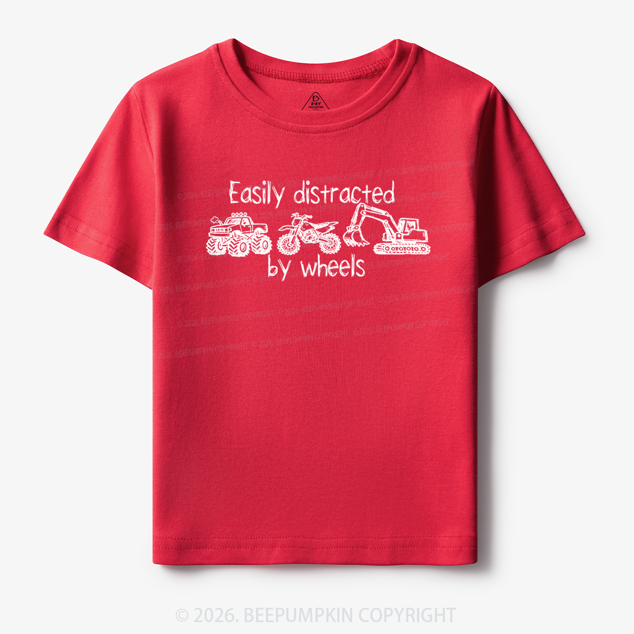 Monster Truck Tractor Toddler&Kid's Tees