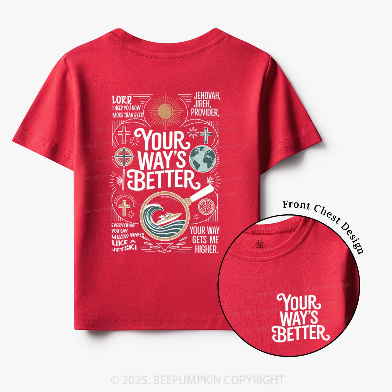Your Way's Better Toddler&Kid's Tees Beepumpkin