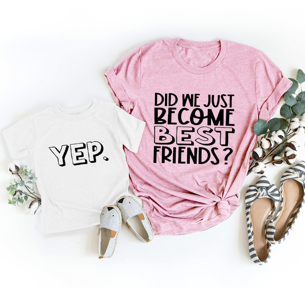 We Became Best Friends Mom&Me Shirt