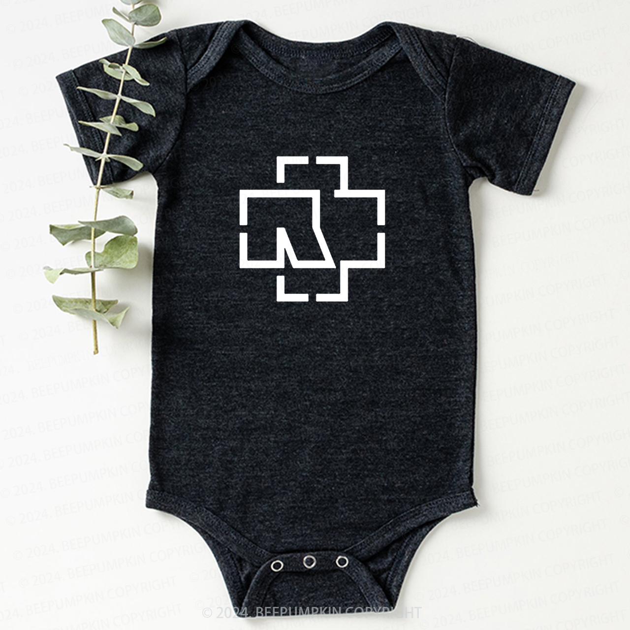 Funny Rock n Roll Tour Bodysuit For Baby 8 