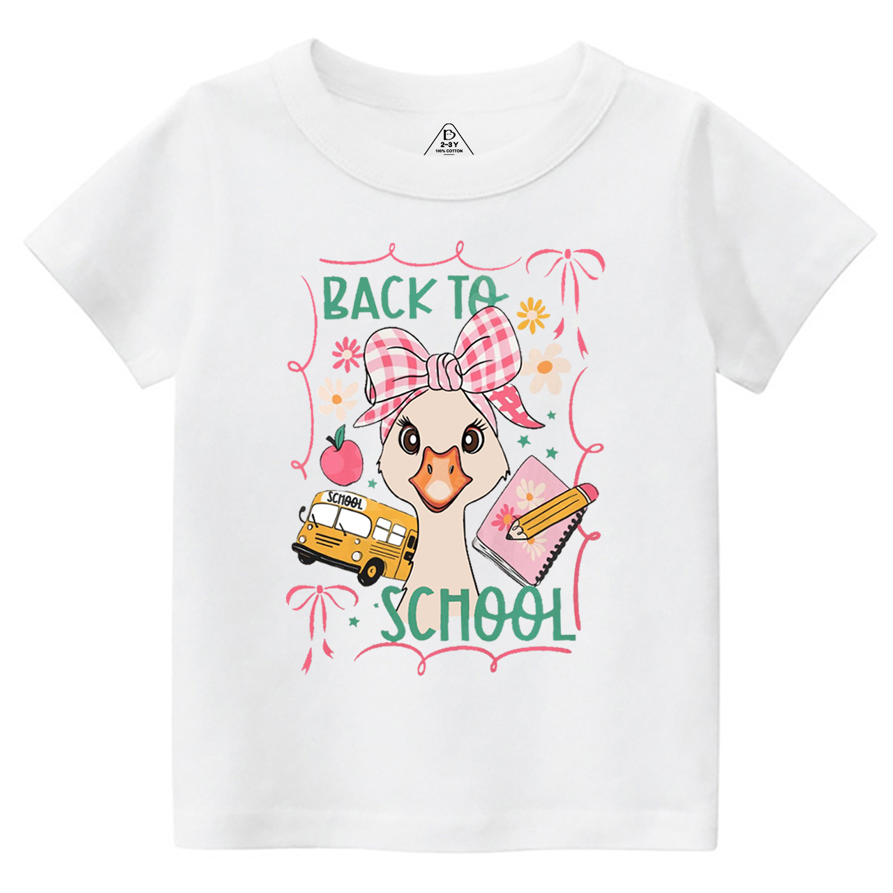 School Goose Toddler&Kid's Tees Beepumpkin 
