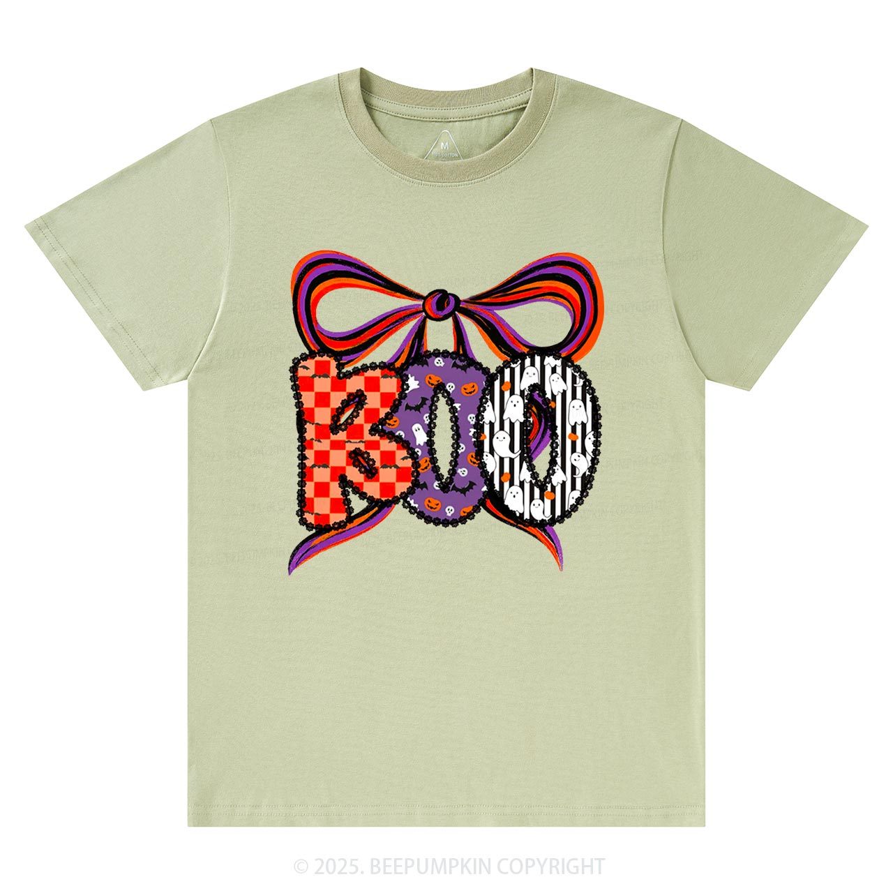 Boo Halloween Coquette T-Shirts Beepumpkin