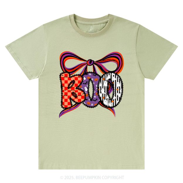 Boo Halloween Coquette T-Shirts Beepumpkin