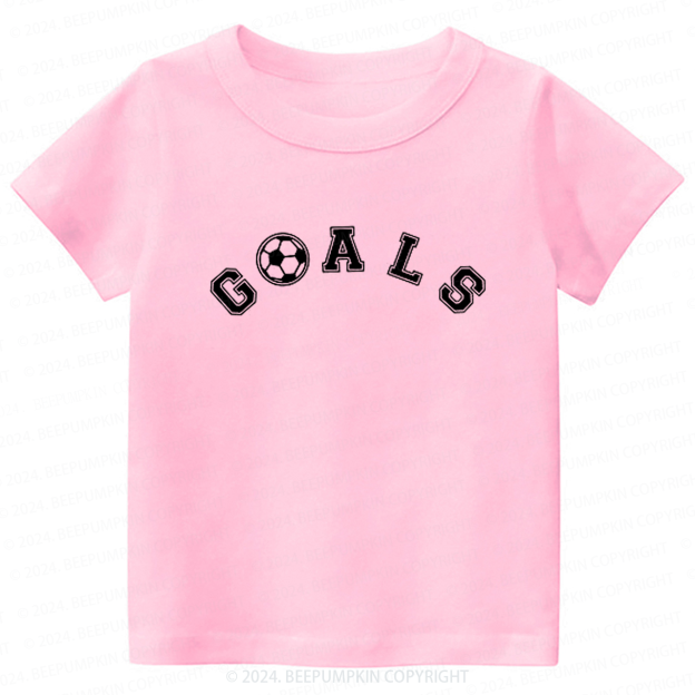 GOALS Basketball Toddler&Kids Tees 