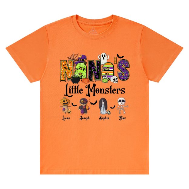 Personalized Nana's Little Monsters T-Shirts Beepumpkin