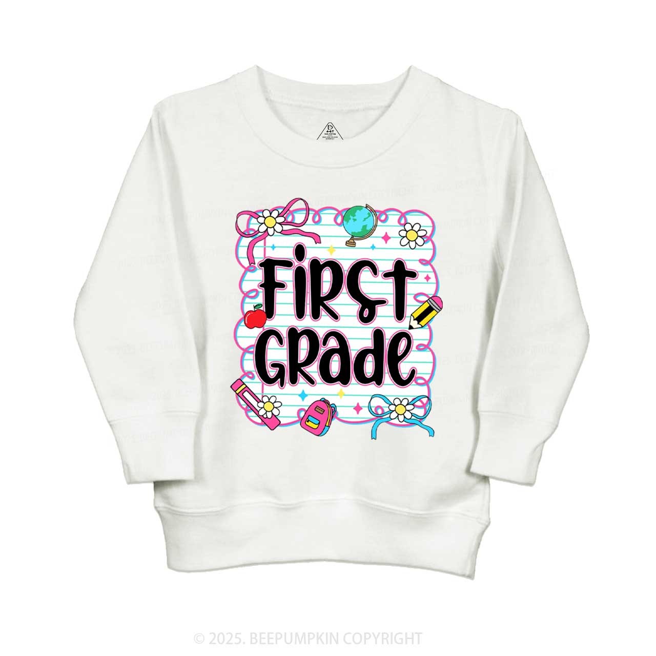 Personalized Grade Gift Package Sharing Kid's Sweatshirt