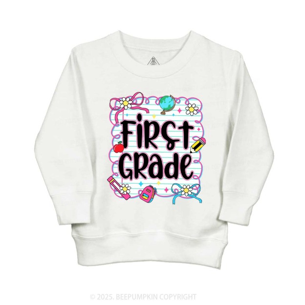 Personalized Grade Gift Package Sharing Kid's Sweatshirt