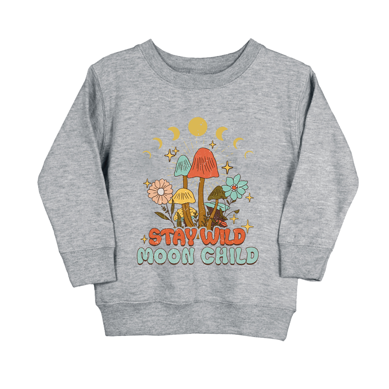 Stay Wild Moon Child Kids Sweatshirt