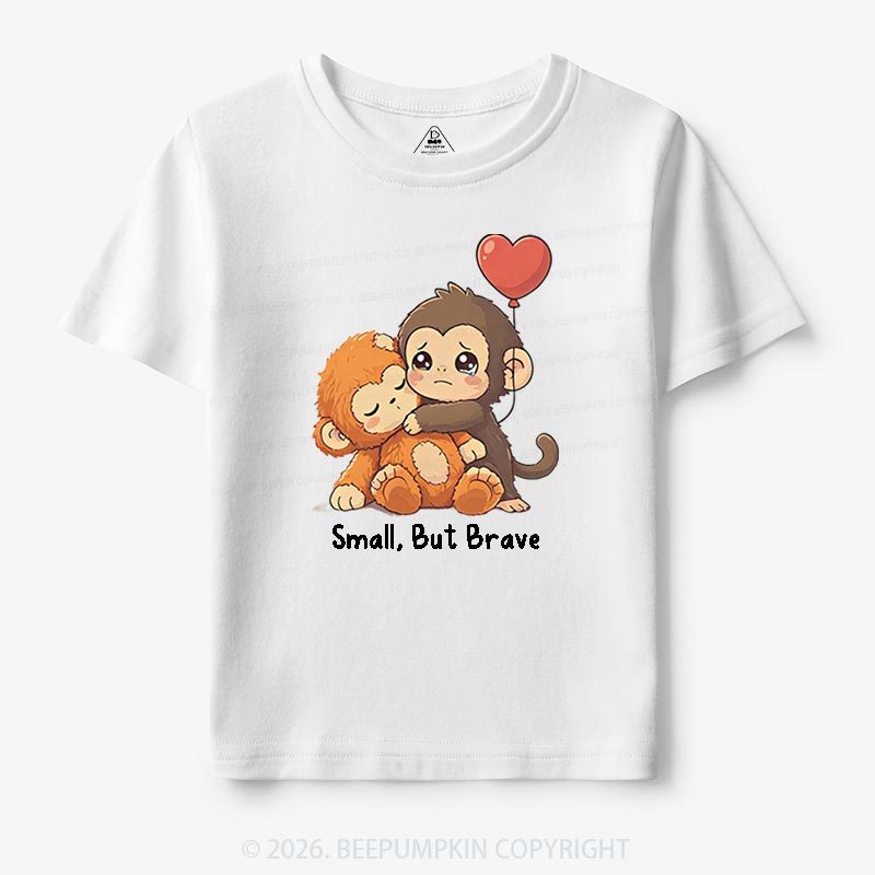 Small But Brave Punch Monkey Toddler&Kid's Tees
