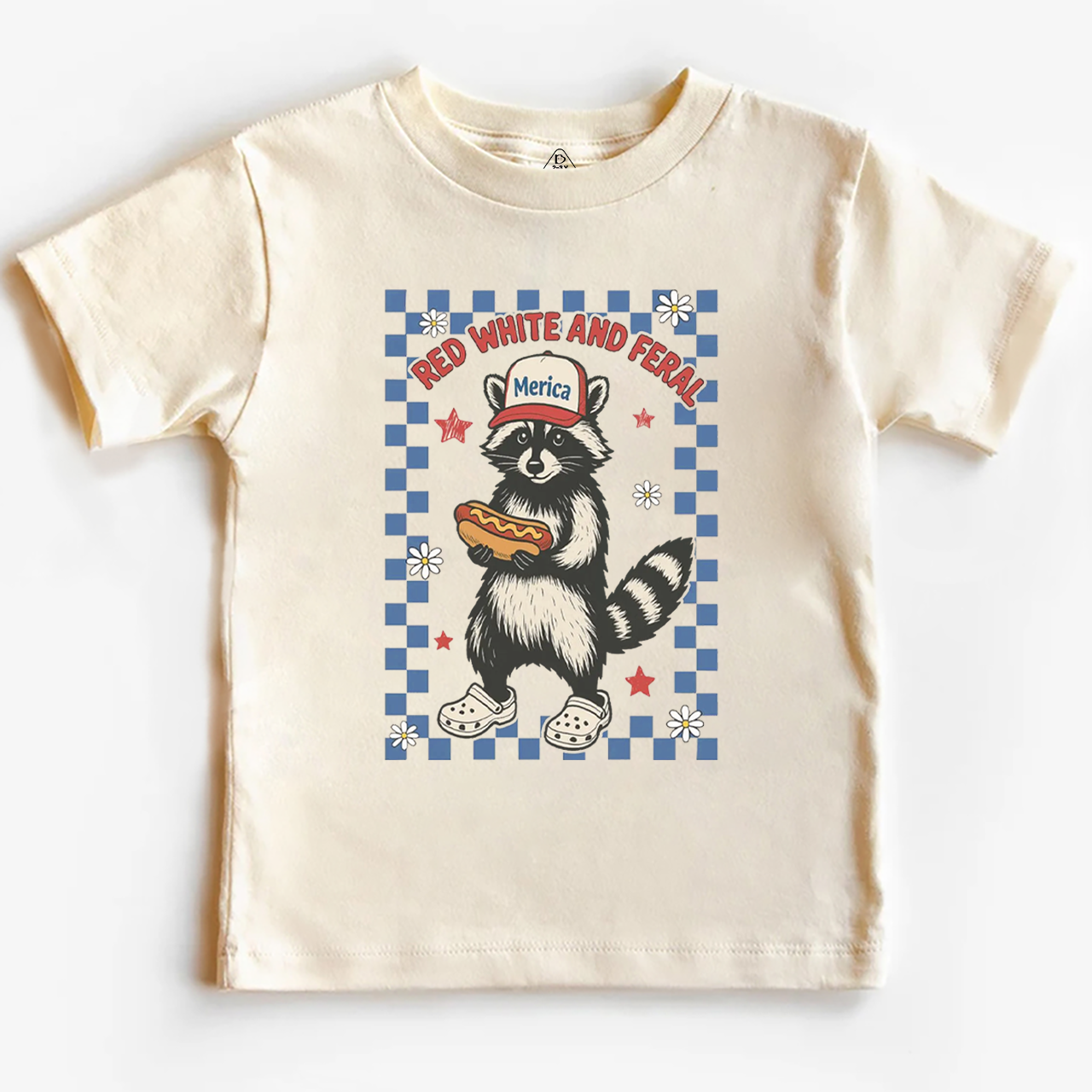 Red White And Feral Fourth Of July Toddler&Kid's Tees Beepumpkin 