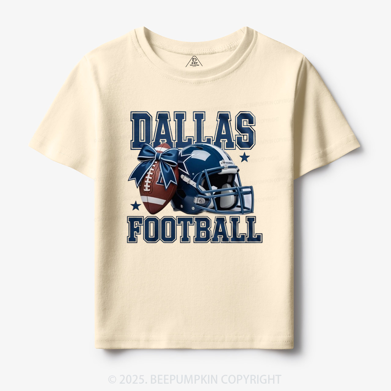  Football Vintage Toddler&Kid's Tees Beepumpkin