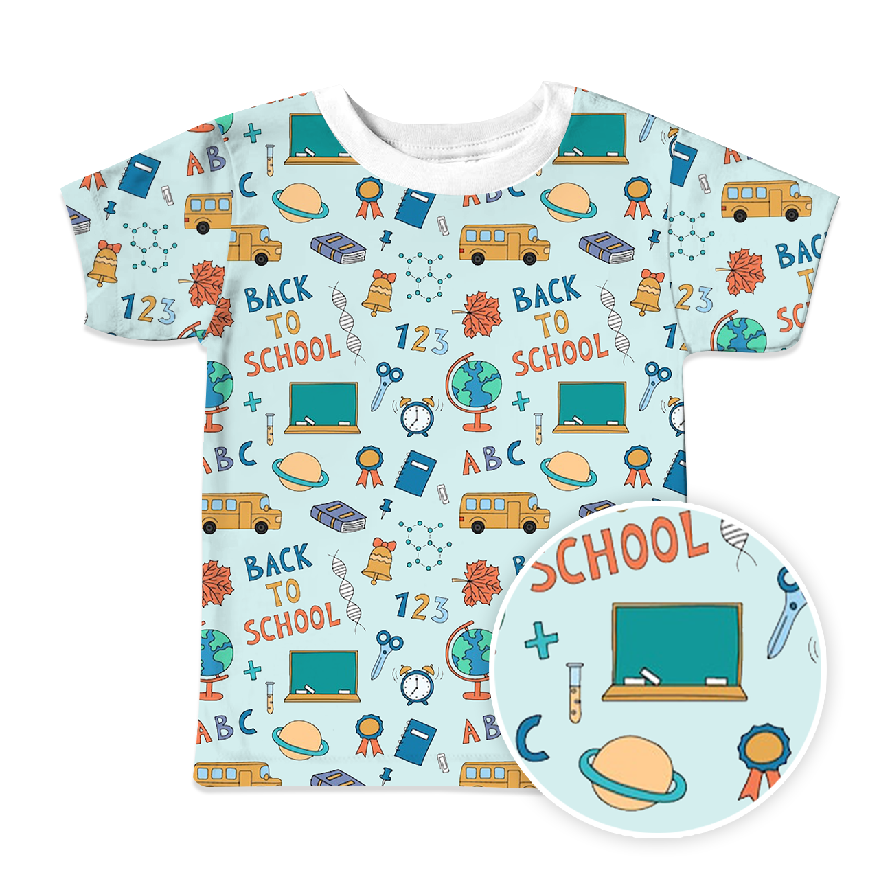 Globe Back To School All Over Print Kids Tees