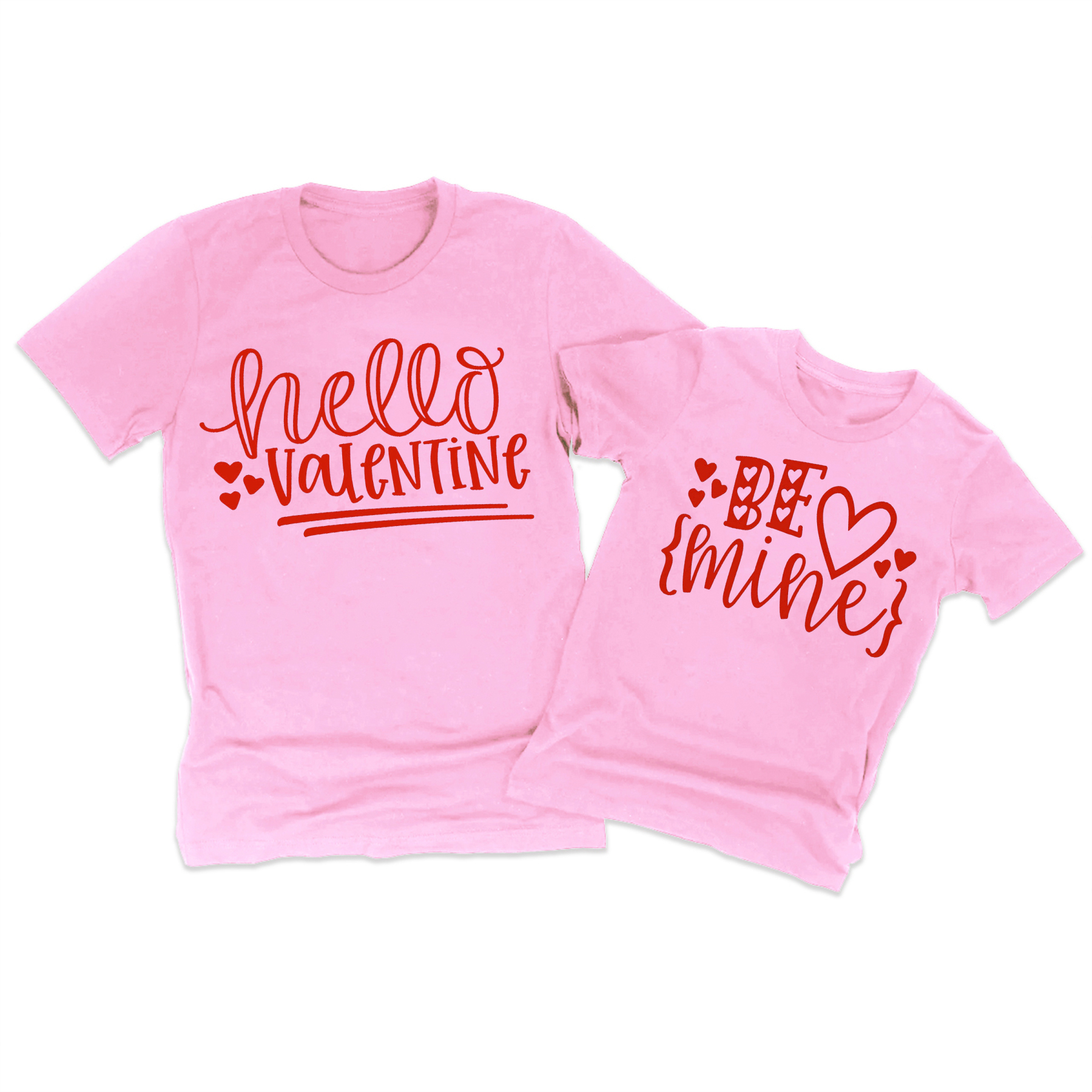 Hello Valentine Mom&Me Shirt