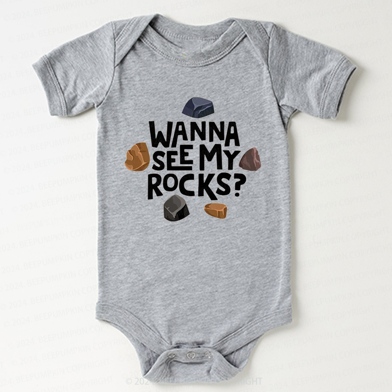 Wanna See My Rocks Bodysuit For Baby 8