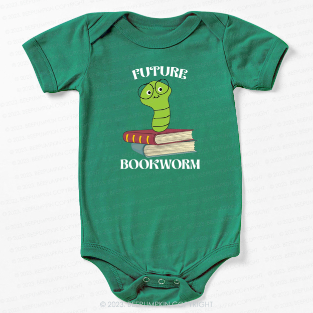 Future Bookworm Librarian Bodysuit For Baby